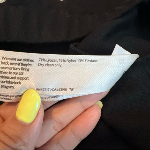 Eileen Fisher Lyocell Crepe Pull On Pants - Picture 4 of 10